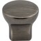 Elements 1" Diameter Brushed Pewter Round Brenton Cabinet Knob 239BNBDL - alternate 2